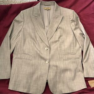 Alex Marie Gray-Beige Blazer NWT